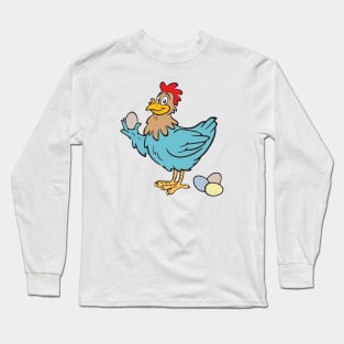 Easter Egger Chicken Long Sleeve T-Shirt